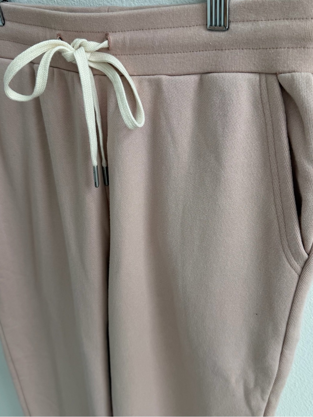 John Elliott Mainline Pink Sweatpants Jogger Pants Drawstring Premium Fleece NWT - Picture 5 of 11